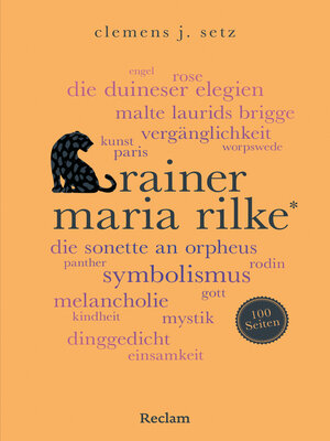 cover image of Rainer Maria Rilke. 100 Seiten